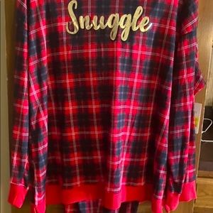 NEW WOMENS PLUS 2pc  PAJAMA PANTS SET